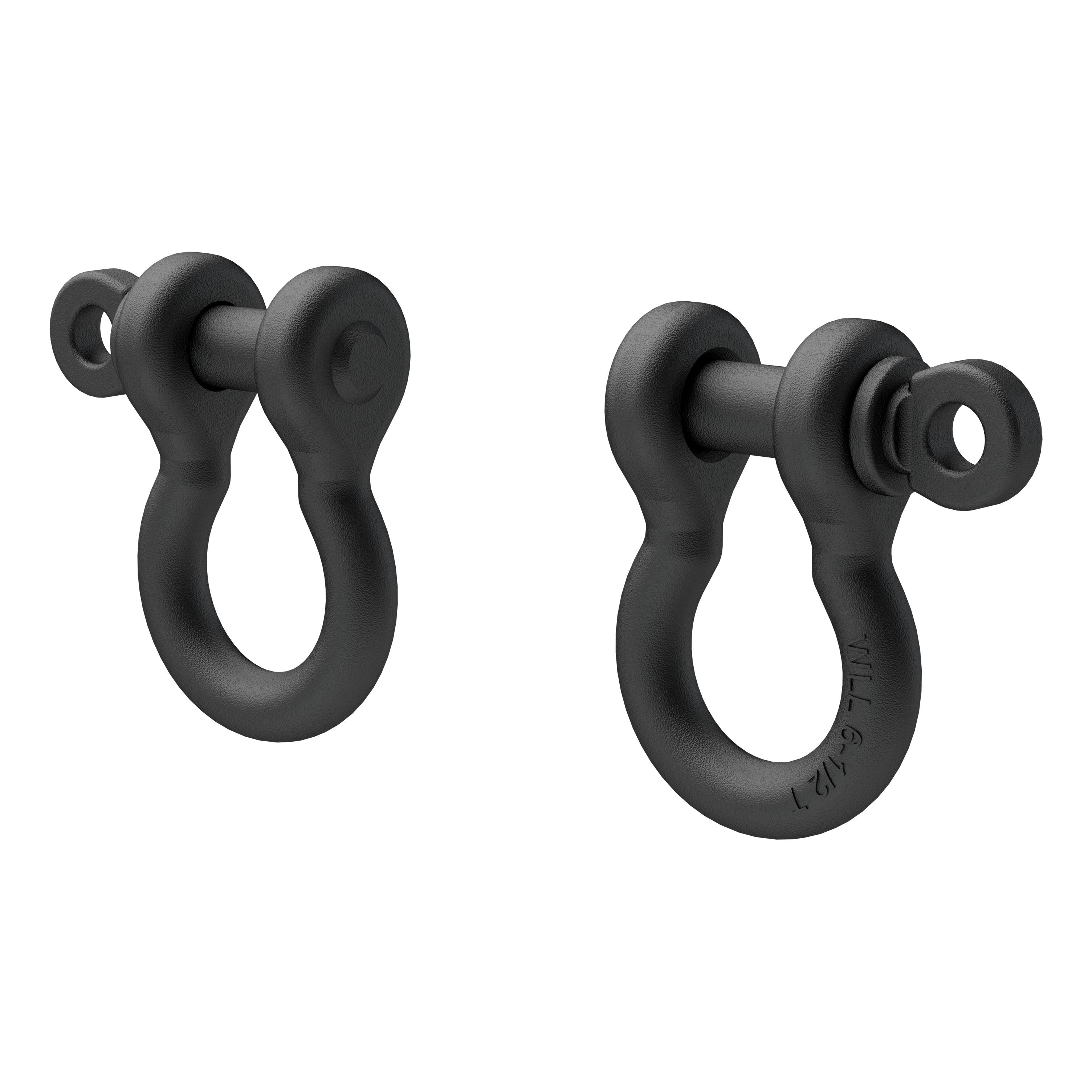 ARIES Off-Road D-Ring Shackles (12,500 lbs, 2-Pack)