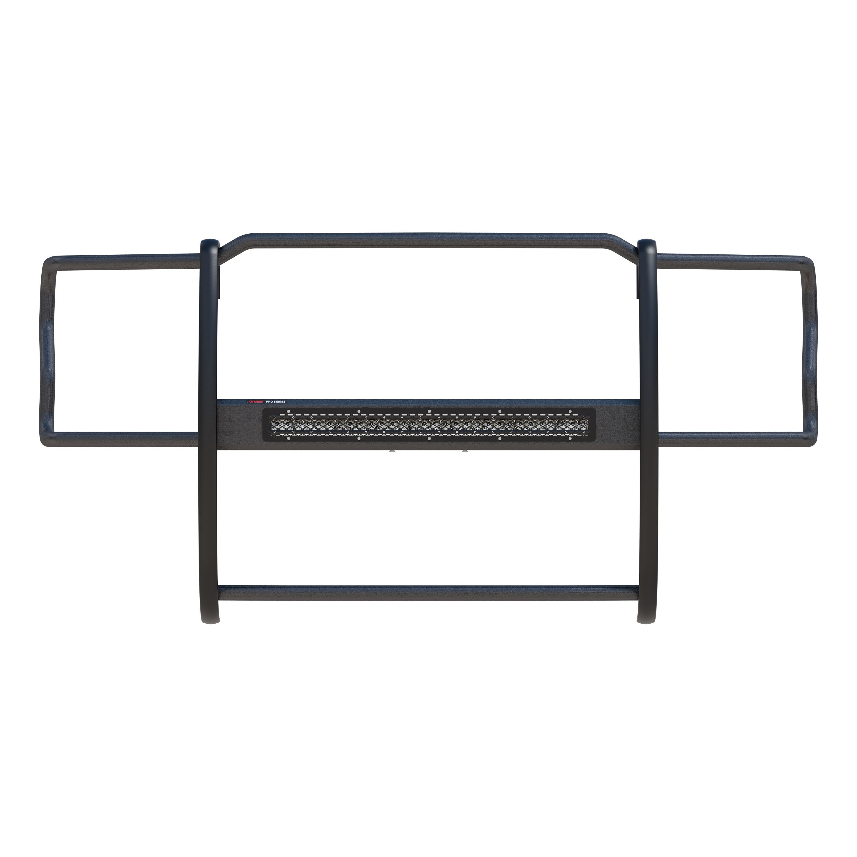 ARIES Pro Series Black Steel Grille Guard with Light Bar, 2017-2022 Ford F-250/F-350/F-450/F-550 Super Duty