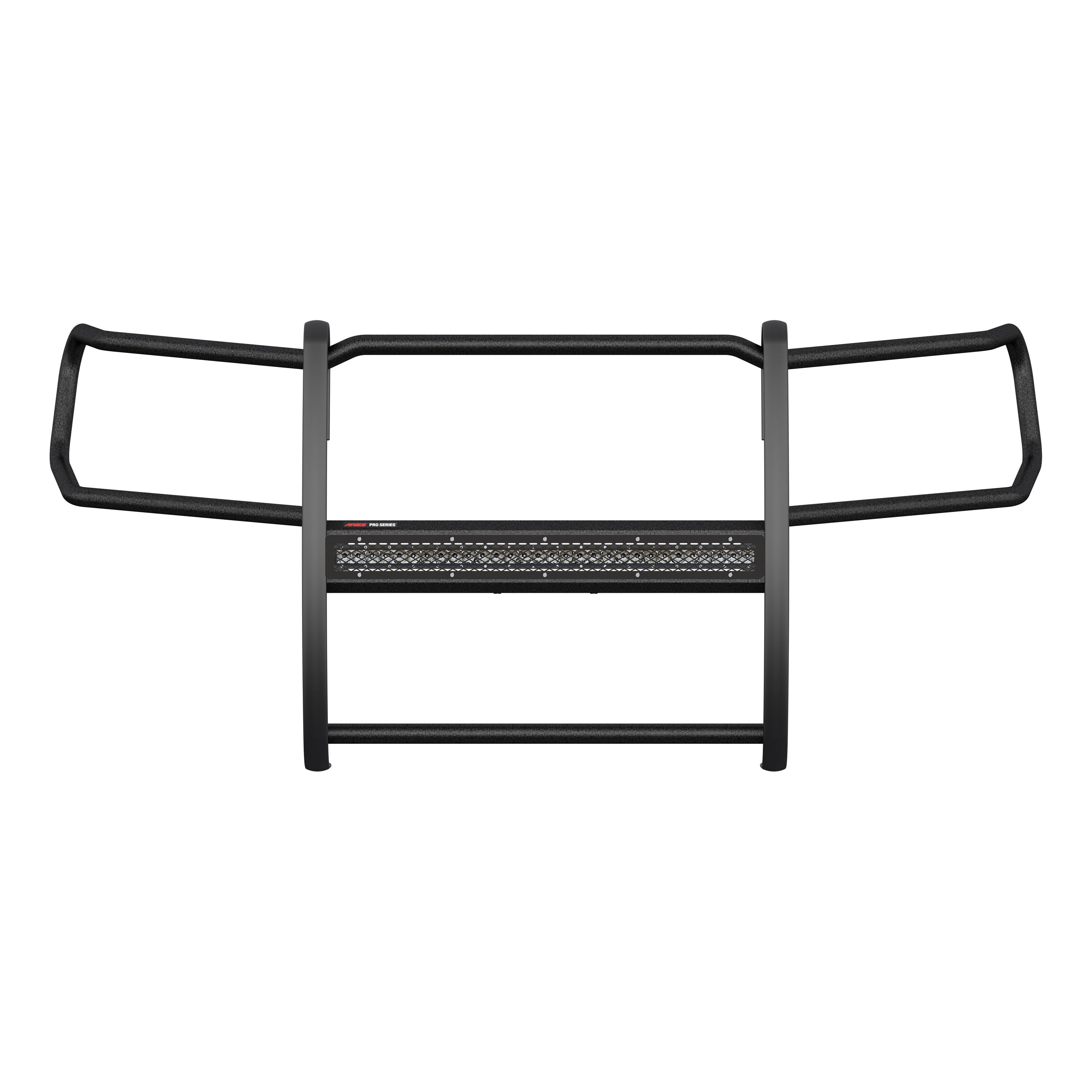 ARIES Pro Series Black Steel Grille Guard with Light Bar, 2014-2024 Toyota 4Runner