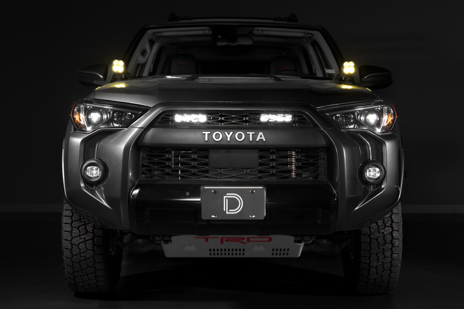 Diode Dynamics 4Runner 2014 SS6 Max LED Kit Yellow Driving