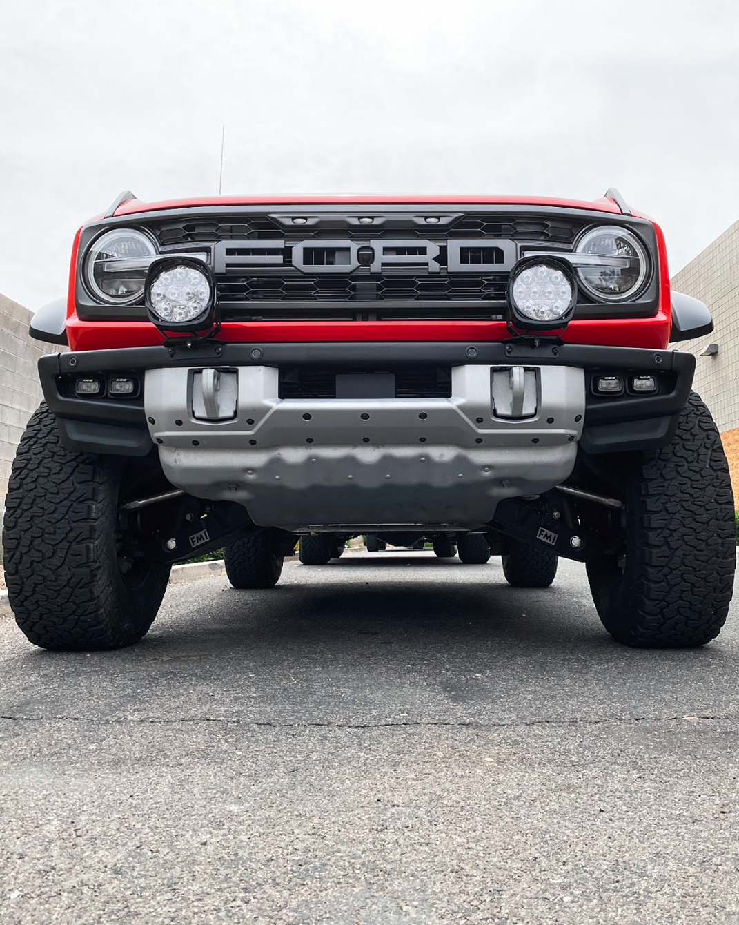 Foutz Motorsports Light Mount Brackets for Stock Modular Bumper - Pair 2022-2025 Ford Bronco Raptor 2021-2025 Ford Bronco