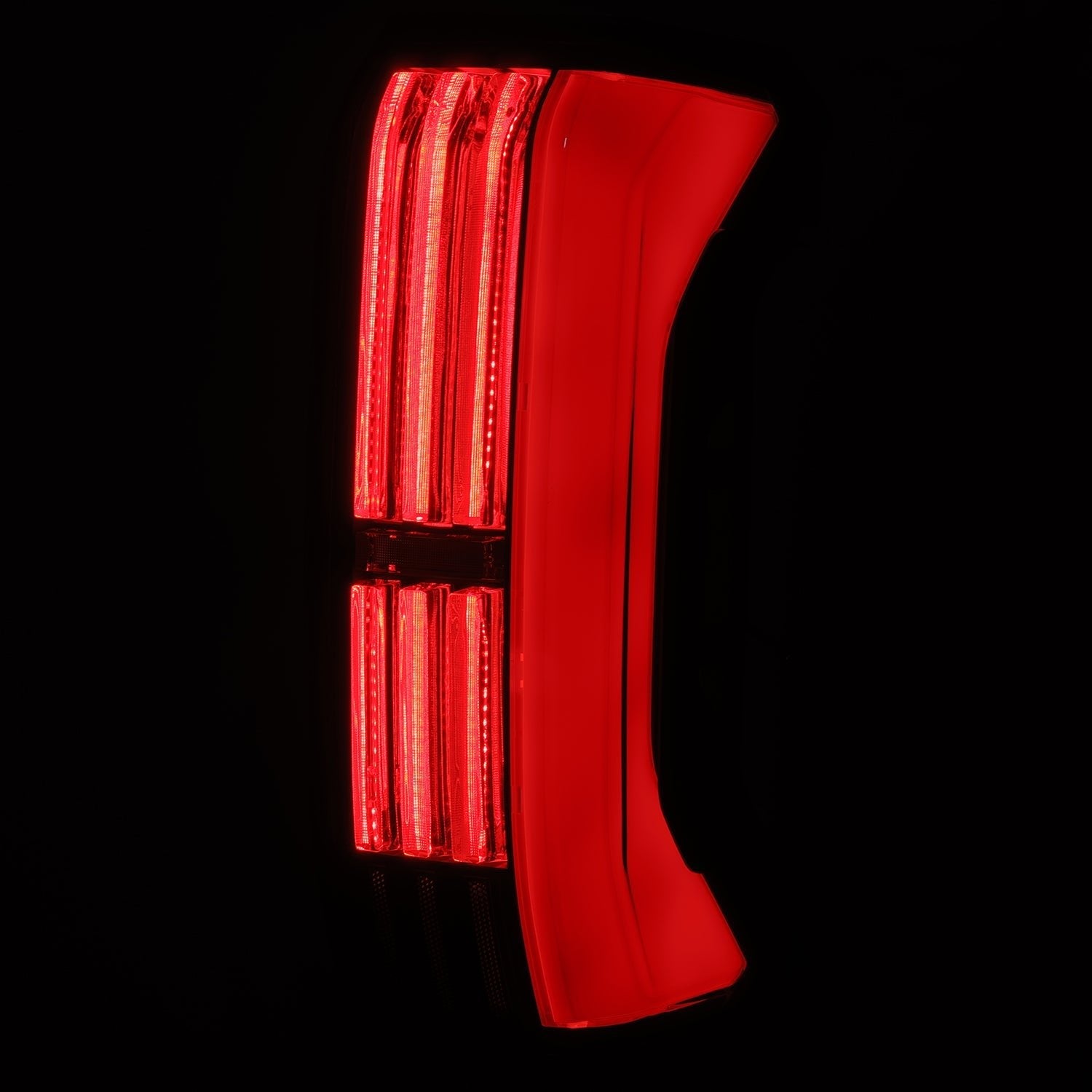 22-24 Toyota Tundra NOVA-Series Prismatic LED Tail Lights Alpha-Black - Apollo Off-Road