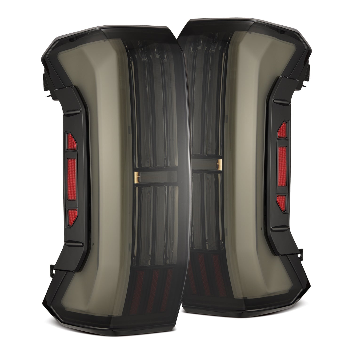 22-24 Toyota Tundra NOVA-Series Prismatic LED Tail Lights Alpha-Black - Apollo Off-Road