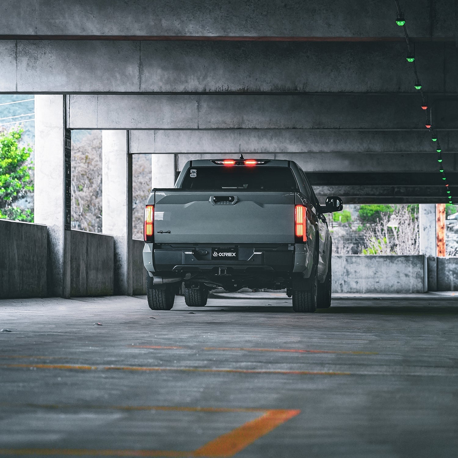 22-24 Toyota Tundra NOVA-Series Prismatic LED Tail Lights Alpha-Black - Apollo Off-Road