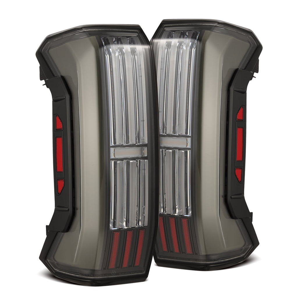 22-24 Toyota Tundra NOVA-Series Prismatic LED Tail Lights Black - Apollo Off-Road