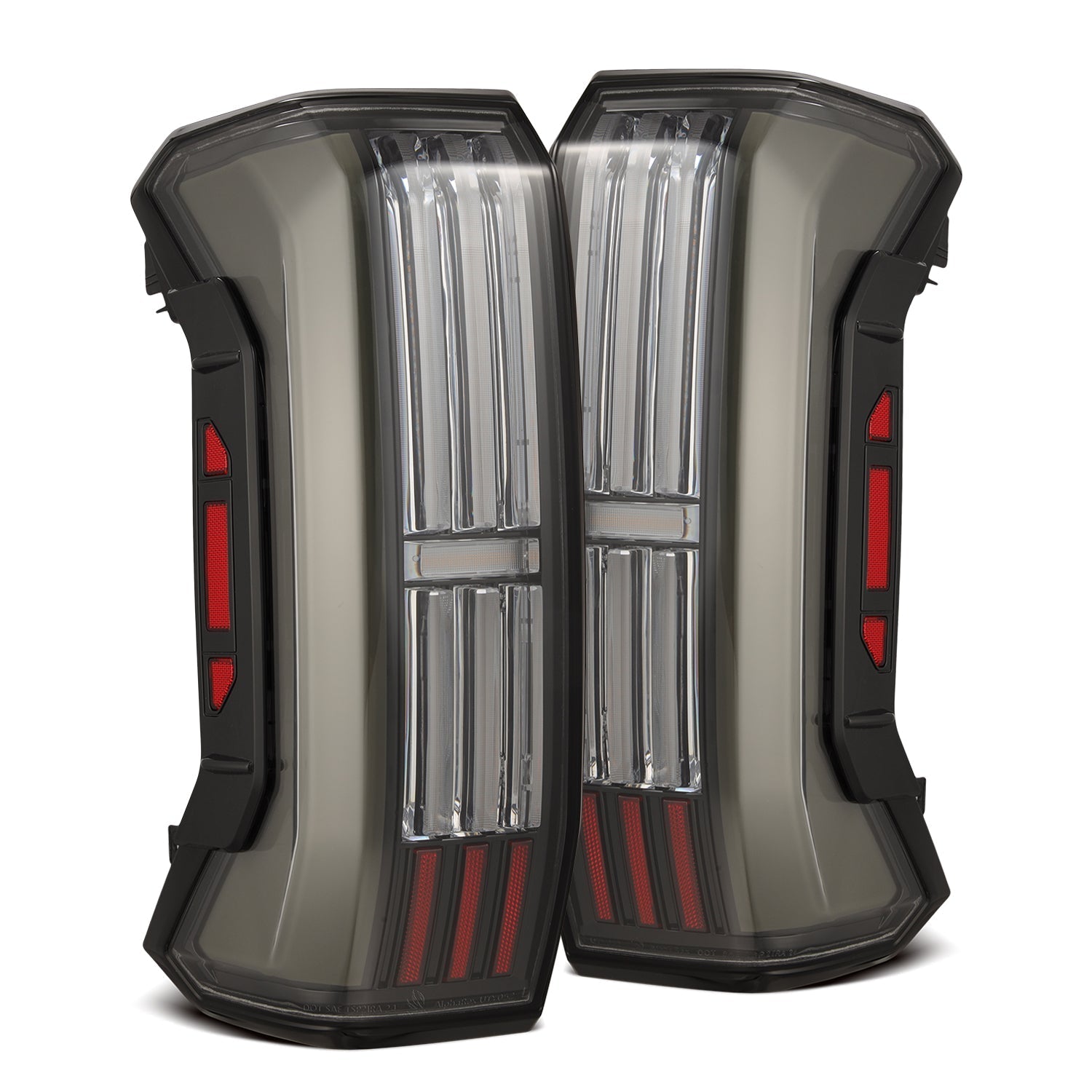 22-24 Toyota Tundra NOVA-Series Prismatic LED Tail Lights Black - Apollo Off-Road