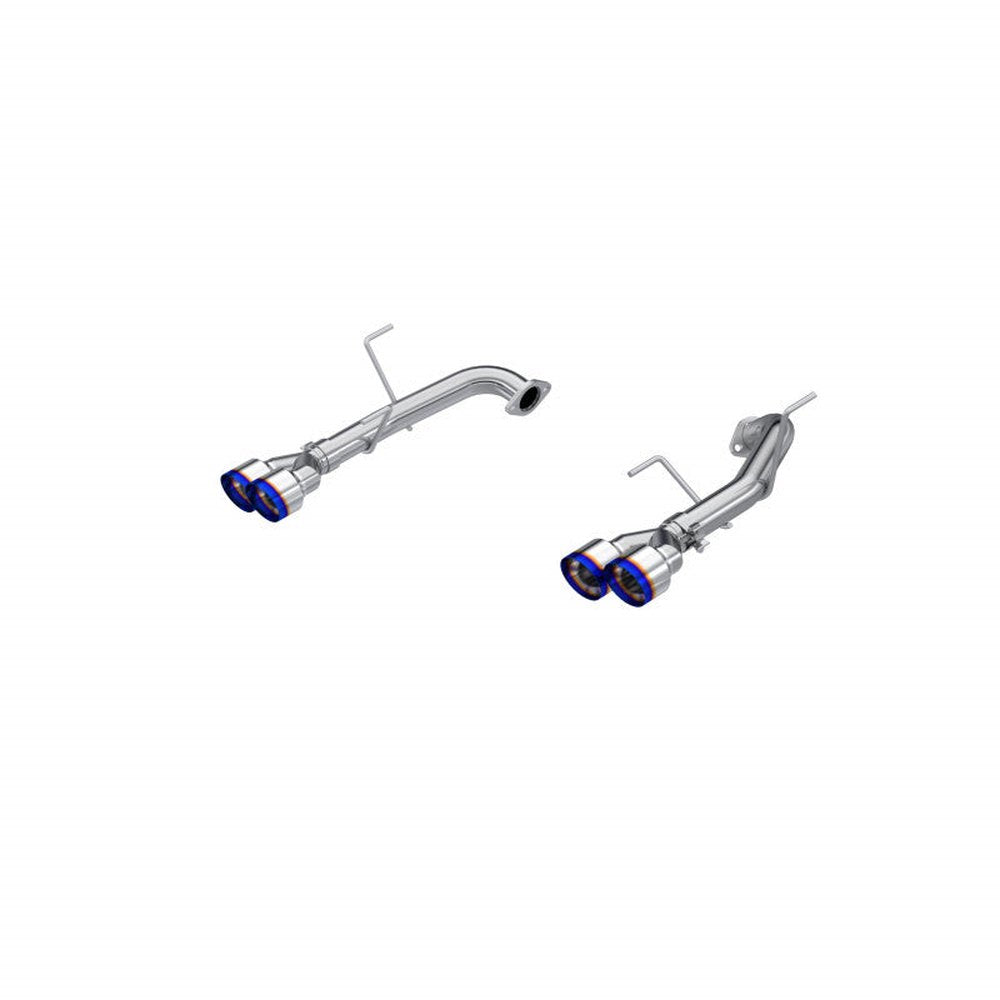 22-Up Subaru WRX 2.4L T304 Stainless Steel 2.5 Inch Axle-back Dual Split Rear Quad BE Tips - Apollo Off-Road