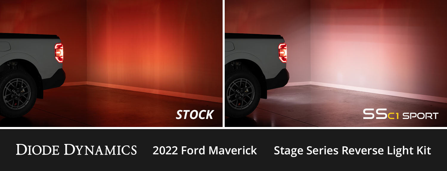 Diode Dynamics Stage Series Reverse Light Kit for 2022+ Ford Maverick C1 Pro