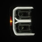23-26 Ford Super Duty LUXX-Series LED Projector Headlights Chrome - Apollo Off-Road