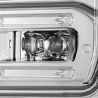 23-26 Ford Super Duty NOVA-Series LED Projector Headlights Chrome - Apollo Off-Road