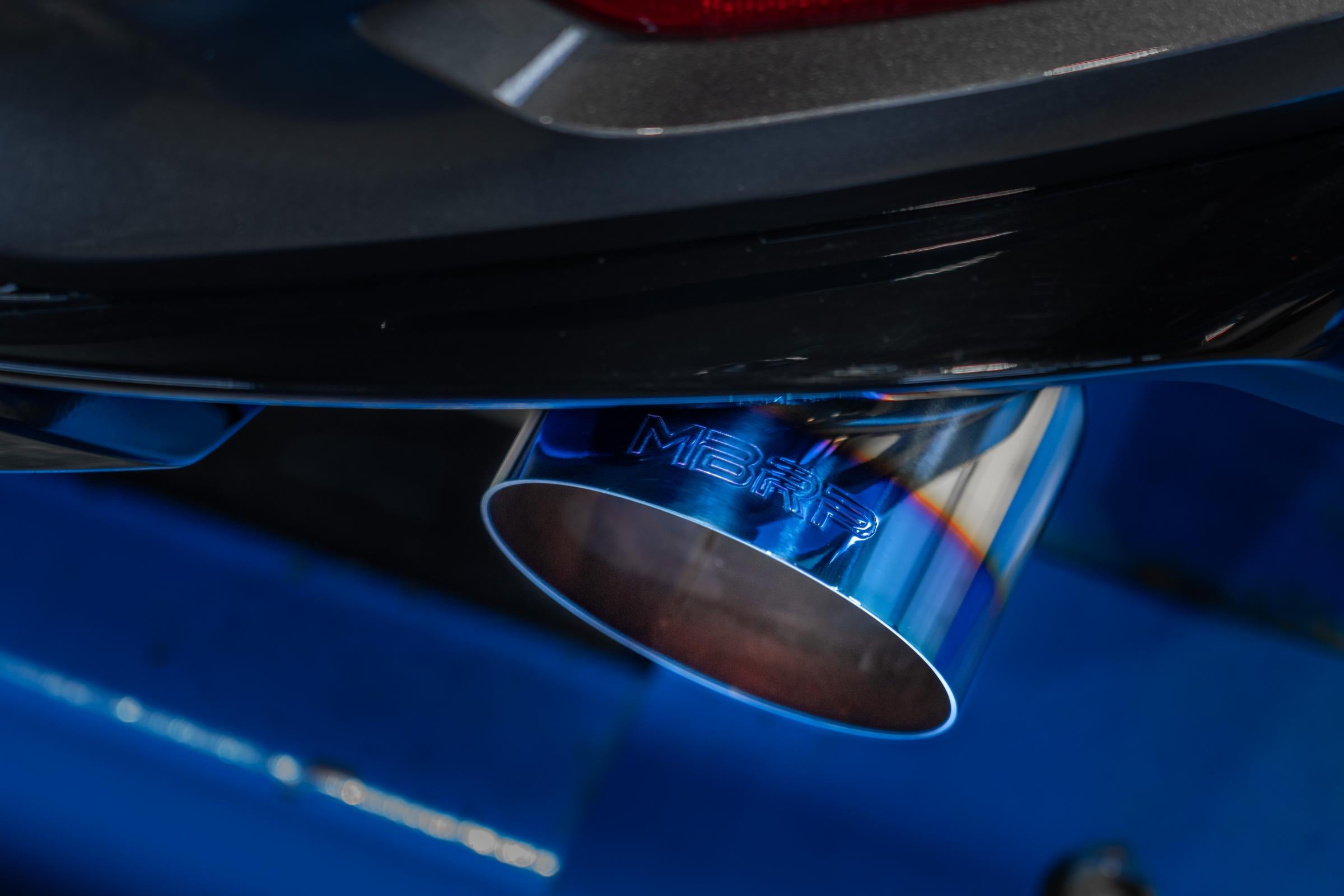 23-Up Acura Integra 1.5L and 22-Up Honda Civic SI 1.5L Armor Pro T304SS, 3 Inch Cat-Back, 2.5 Inch Dual Split Rear with Burnt End Tips - Apollo Off-Road