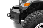 Trailline Front Stubby Bumper Textured Black 2018-2026 Jeep Wrangler JL 2020-2025 Jeep Gladiator Go Rhino