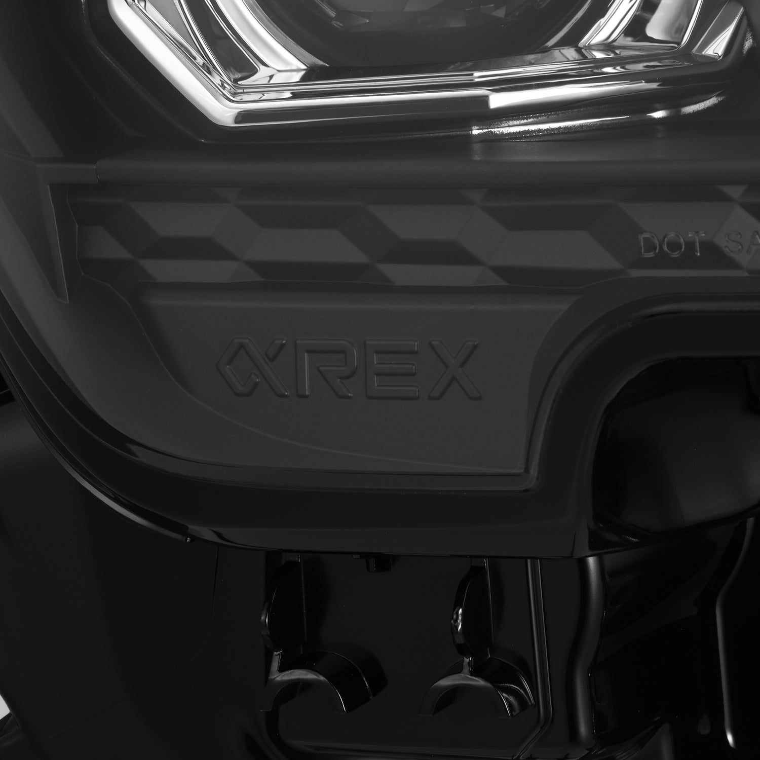 24-25 Toyota 4Runner/Tacoma LUXX-Series LED Projector Headlights Black - Apollo Off-Road