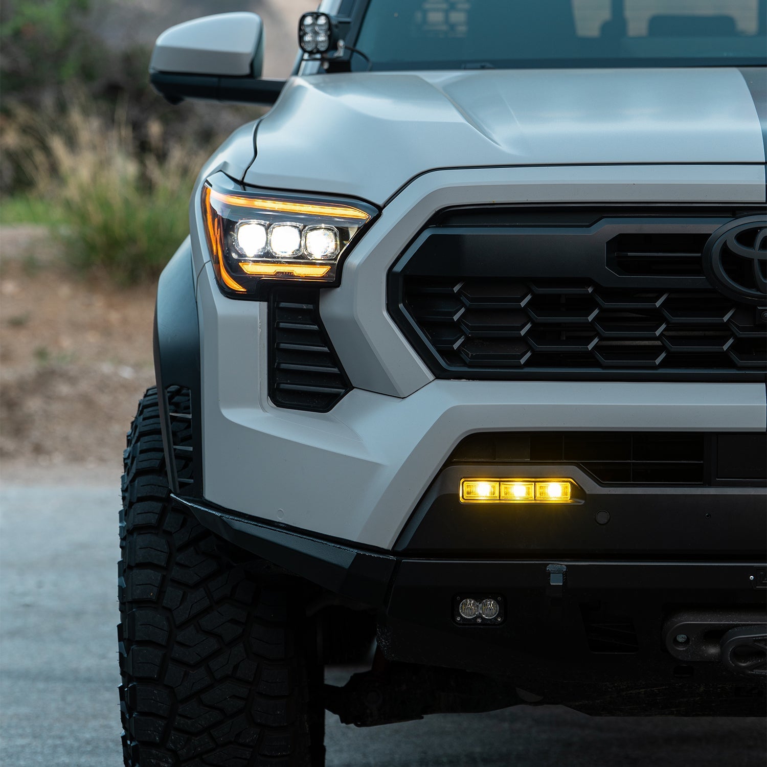 24-26 Toyota Tacoma / 22-26 Tundra/Sequoia / 25-26 4Runner DoubleTap Dual Color LED Projector Fog Lights - Apollo Off-Road