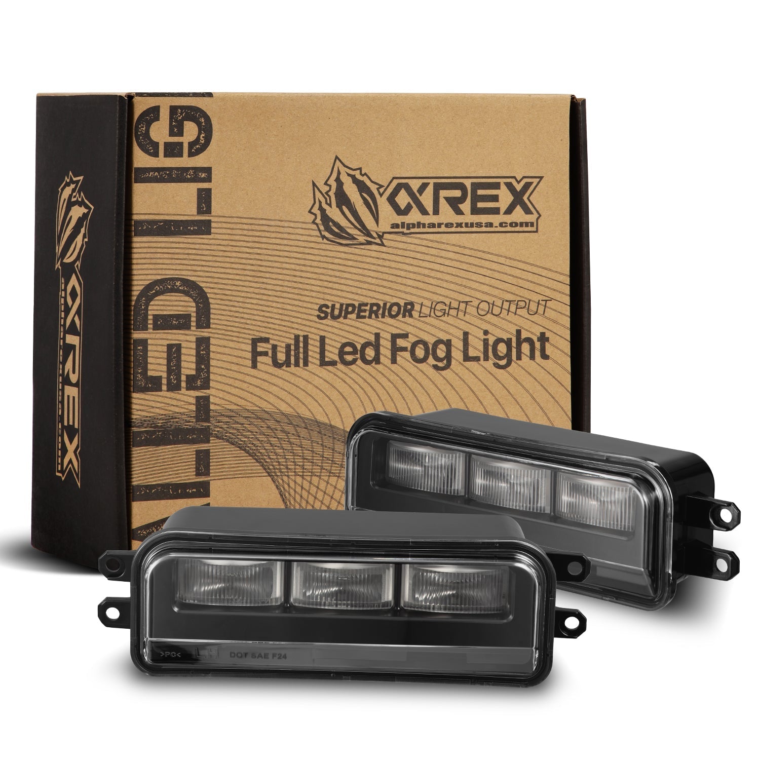 24-26 Toyota Tacoma / 22-26 Tundra/Sequoia / 25-26 4Runner DoubleTap Dual Color LED Projector Fog Lights - Apollo Off-Road