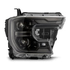 24-26 Ford Ranger / Raptor LUXX-Series LED Projector Headlights Alpha-Black - Apollo Off-Road