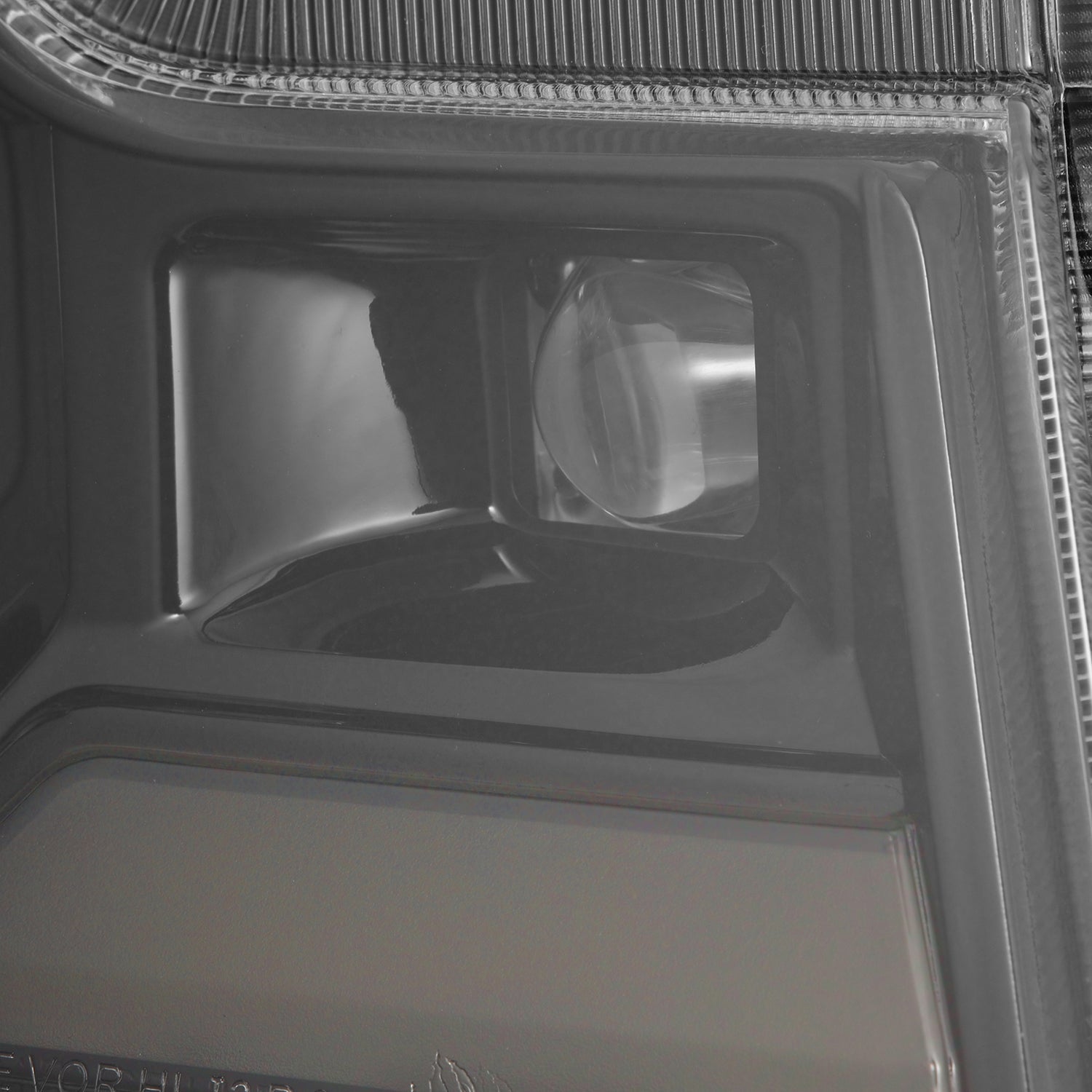 24-26 Ford Ranger / Raptor LUXX-Series LED Projector Headlights Alpha-Black - Apollo Off-Road