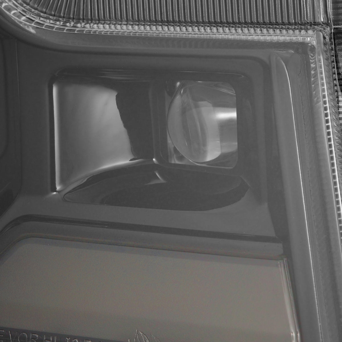 24-26 Ford Ranger / Raptor LUXX-Series LED Projector Headlights Alpha-Black - Apollo Off-Road