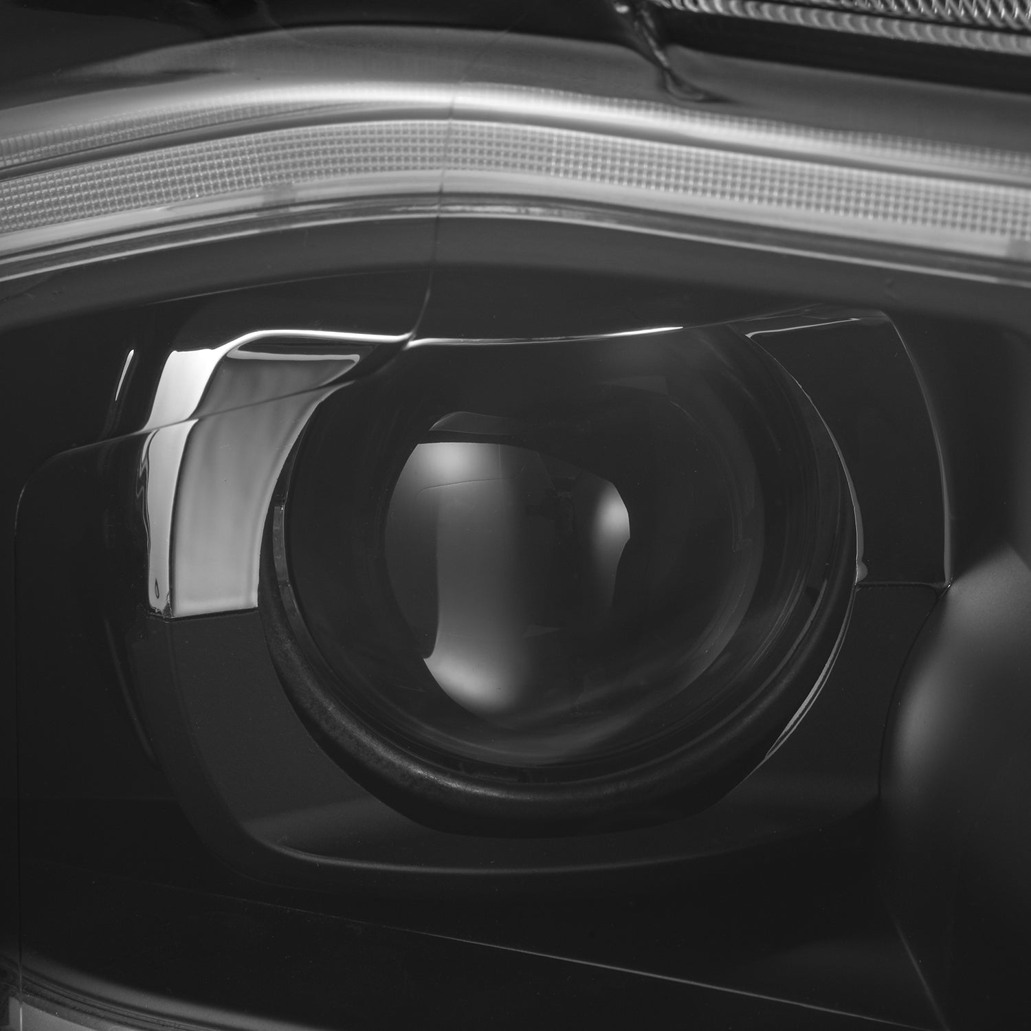 24-26 Ford Ranger / Raptor LUXX-Series LED Projector Headlights Black - Apollo Off-Road