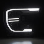 24-26 Ford Ranger / Raptor LUXX-Series LED Projector Headlights Black - Apollo Off-Road