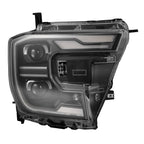24-26 Ford Ranger / Raptor LUXX-Series LED Projector Headlights Black - Apollo Off-Road