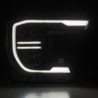 24-26 Ford Ranger / Raptor NOVA-Series LED Projector Headlights Alpha-Black - Apollo Off-Road