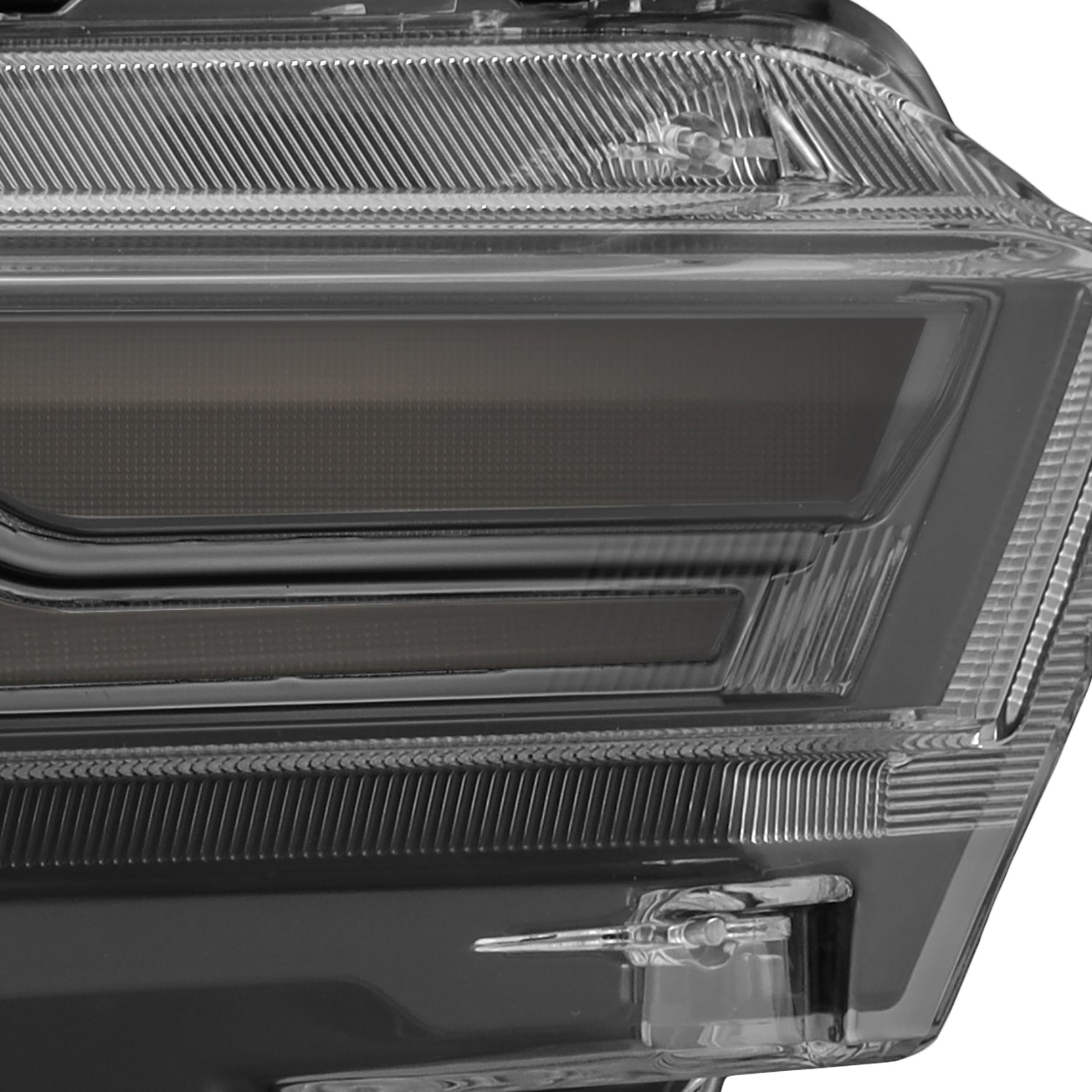 24-26 Ford Ranger / Raptor NOVA-Series LED Projector Headlights Alpha-Black - Apollo Off-Road