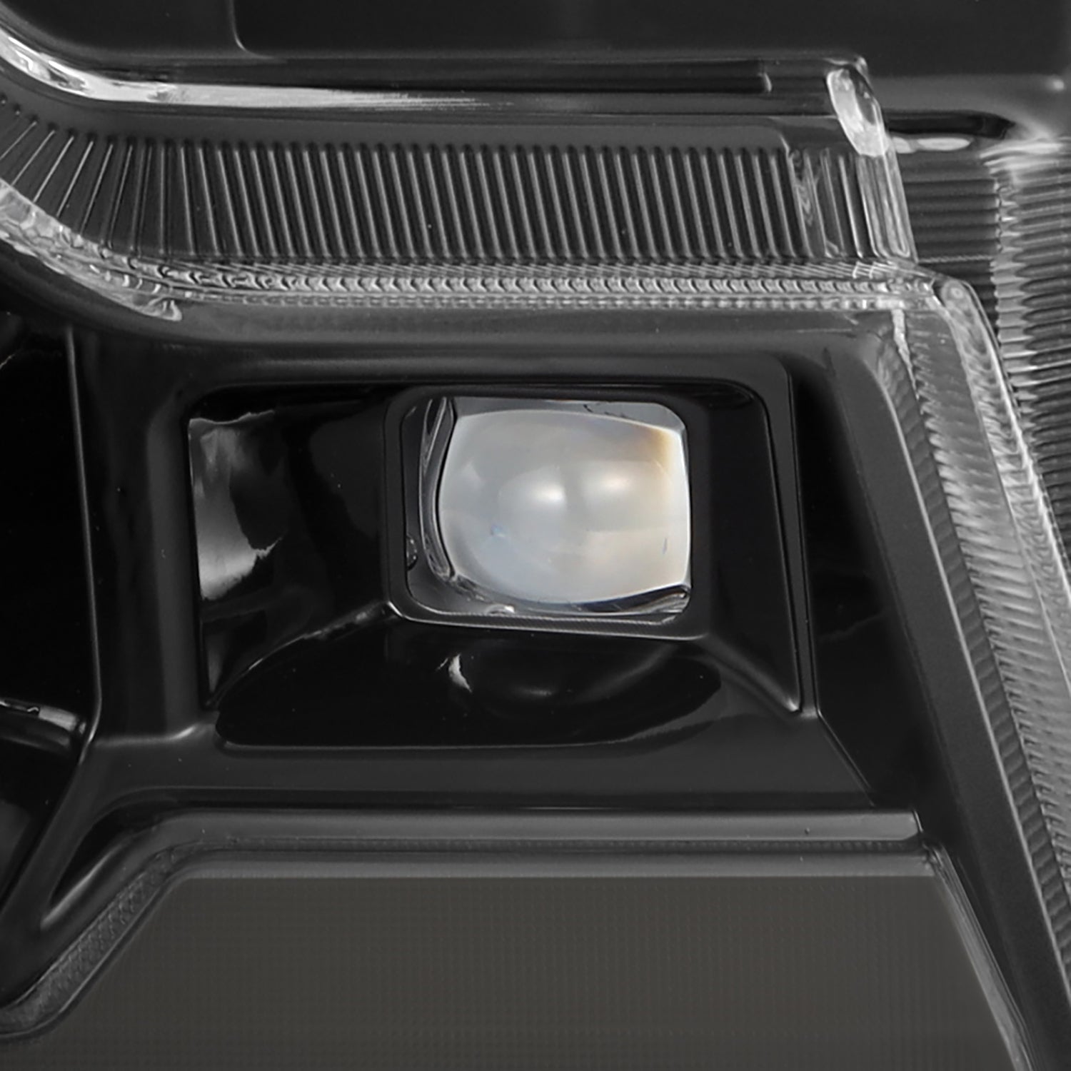 24-26 Ford Ranger / Raptor NOVA-Series LED Projector Headlights Alpha-Black - Apollo Off-Road