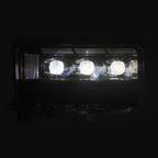 24-26 Toyota Land Cruiser NOVA-Series LED Projector Headlights Alpha-Black - Apollo Off-Road