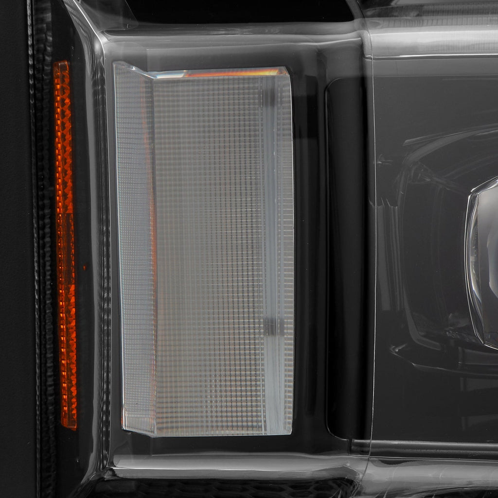 24-26 Toyota Land Cruiser NOVA-Series LED Projector Headlights Alpha-Black - Apollo Off-Road