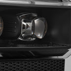 24-26 Toyota Land Cruiser NOVA-Series LED Projector Headlights Black - Apollo Off-Road