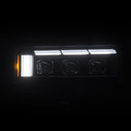 24-26 Toyota Land Cruiser NOVA-Series LED Projector Headlights Black - Apollo Off-Road