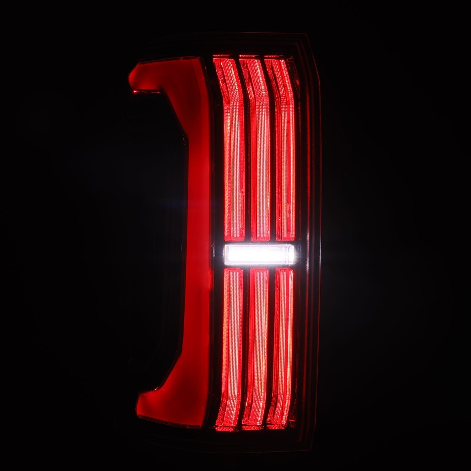 24-25 Toyota Tacoma NOVA-Series Prismatic LED Tail Lights Black - Apollo Off-Road