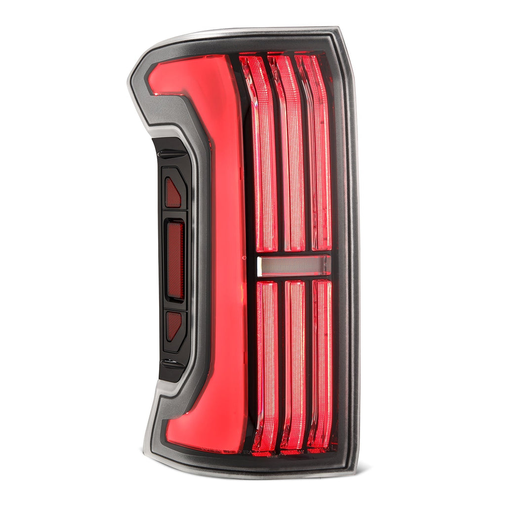 24-25 Toyota Tacoma NOVA-Series Prismatic LED Tail Lights Black - Apollo Off-Road