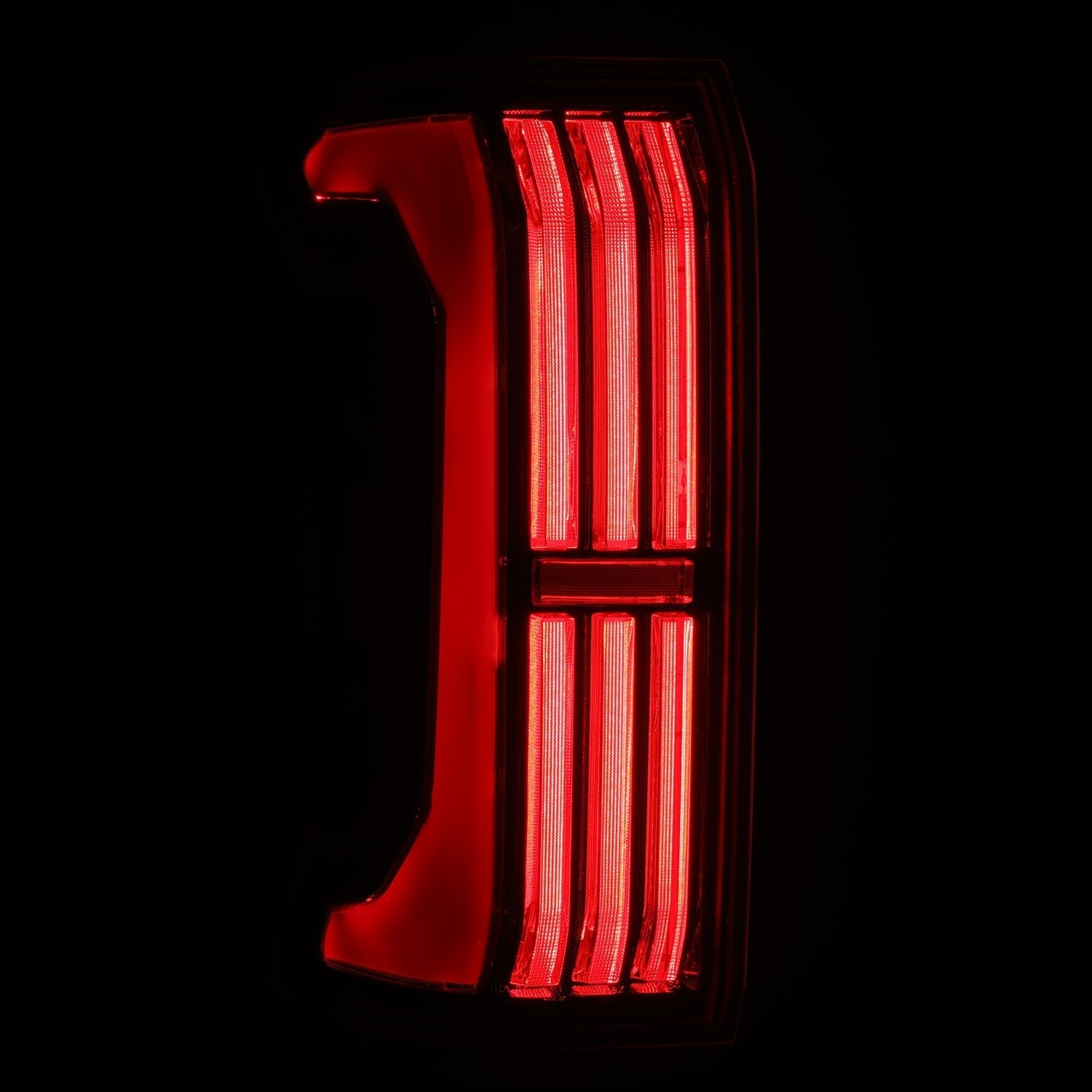 24-25 Toyota Tacoma NOVA-Series Prismatic LED Tail Lights Black - Apollo Off-Road