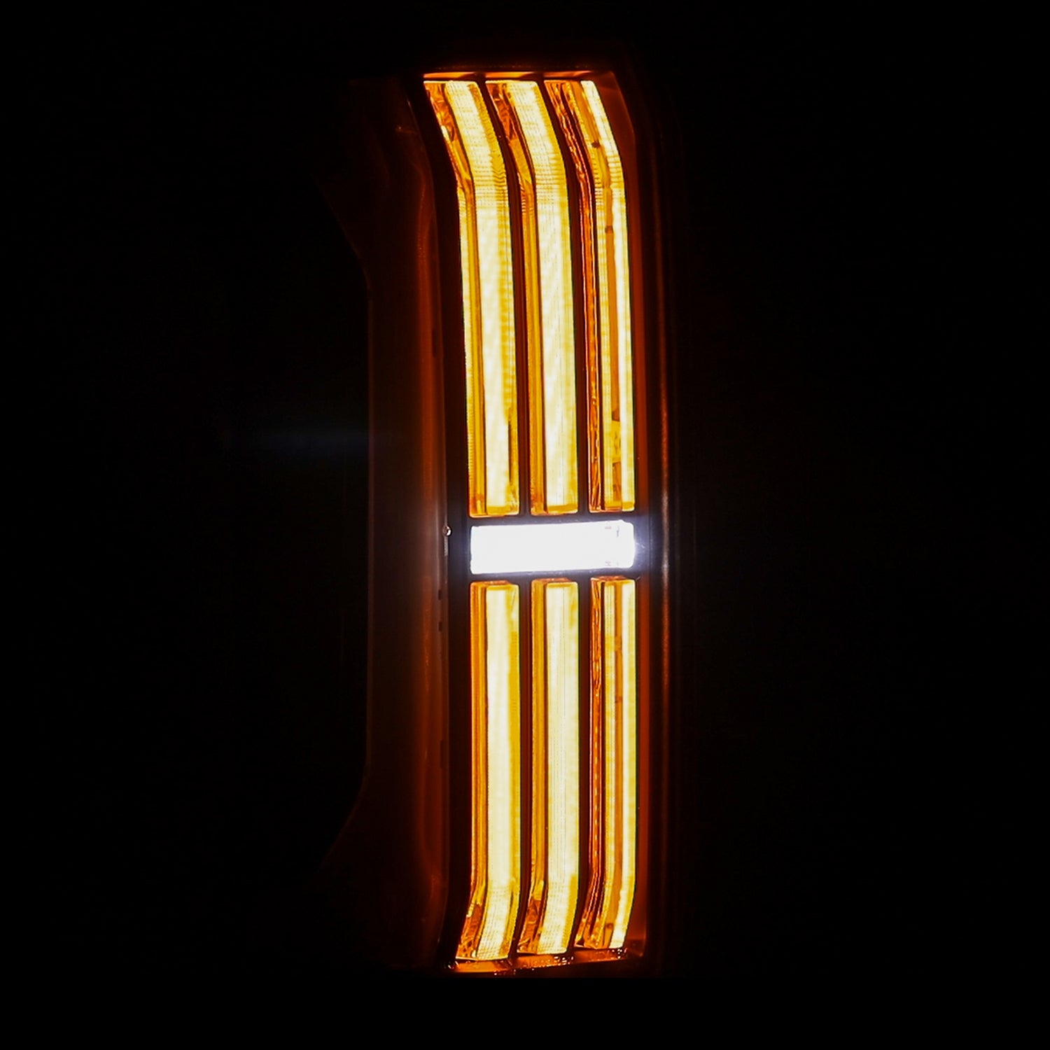 24-25 Toyota Tacoma NOVA-Series Prismatic LED Tail Lights Black-Red - Apollo Off-Road