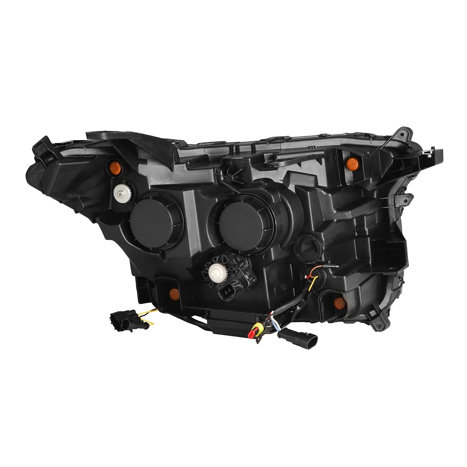 24-24 Toyota Tacoma LUXX-Series LED Projector Headlights Alpha-Black - Apollo Off-Road