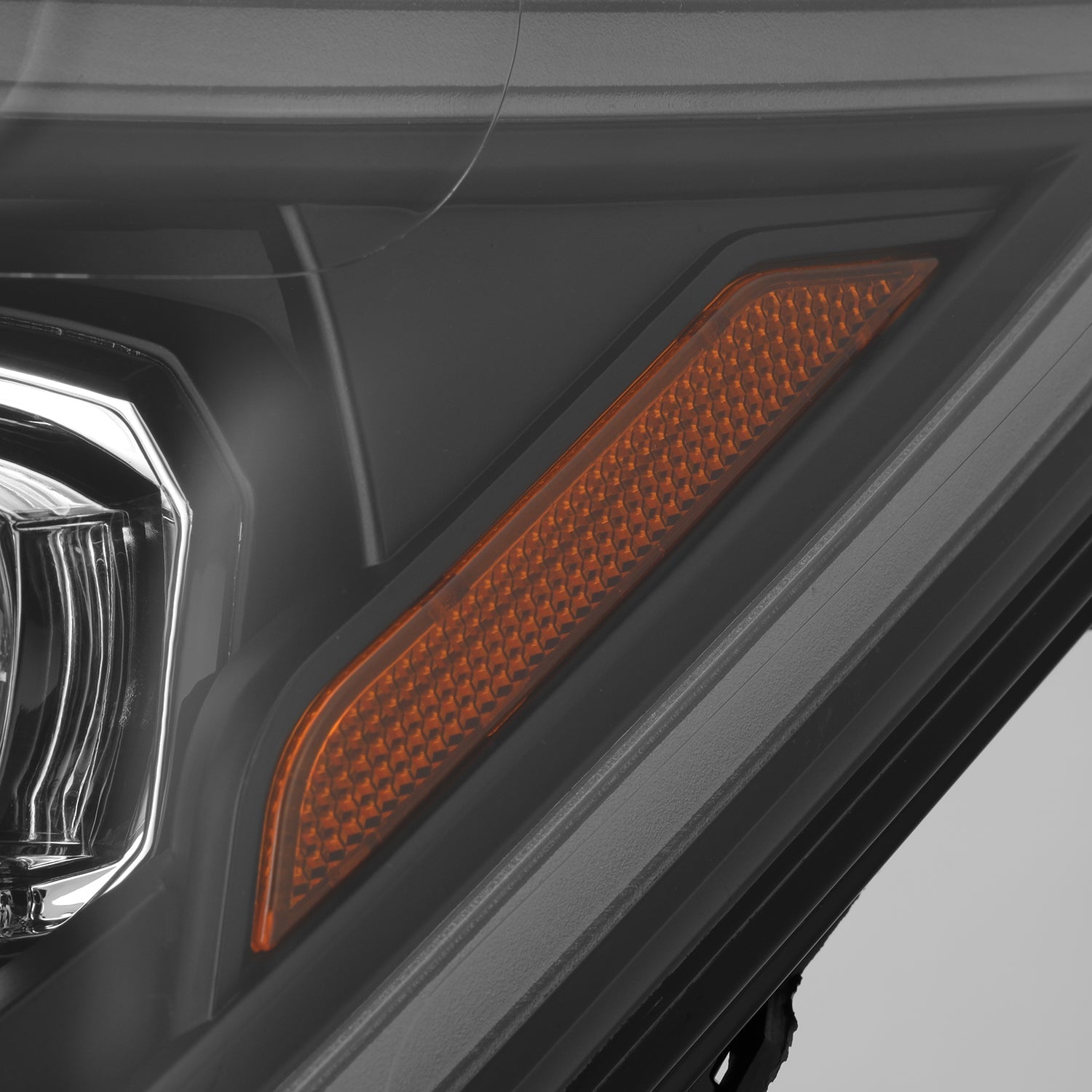 24-24 Toyota Tacoma NOVA-Series LED Projector Headlights Black - Apollo Off-Road