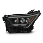 24-24 Toyota Tacoma NOVA-Series LED Projector Headlights Black - Apollo Off-Road