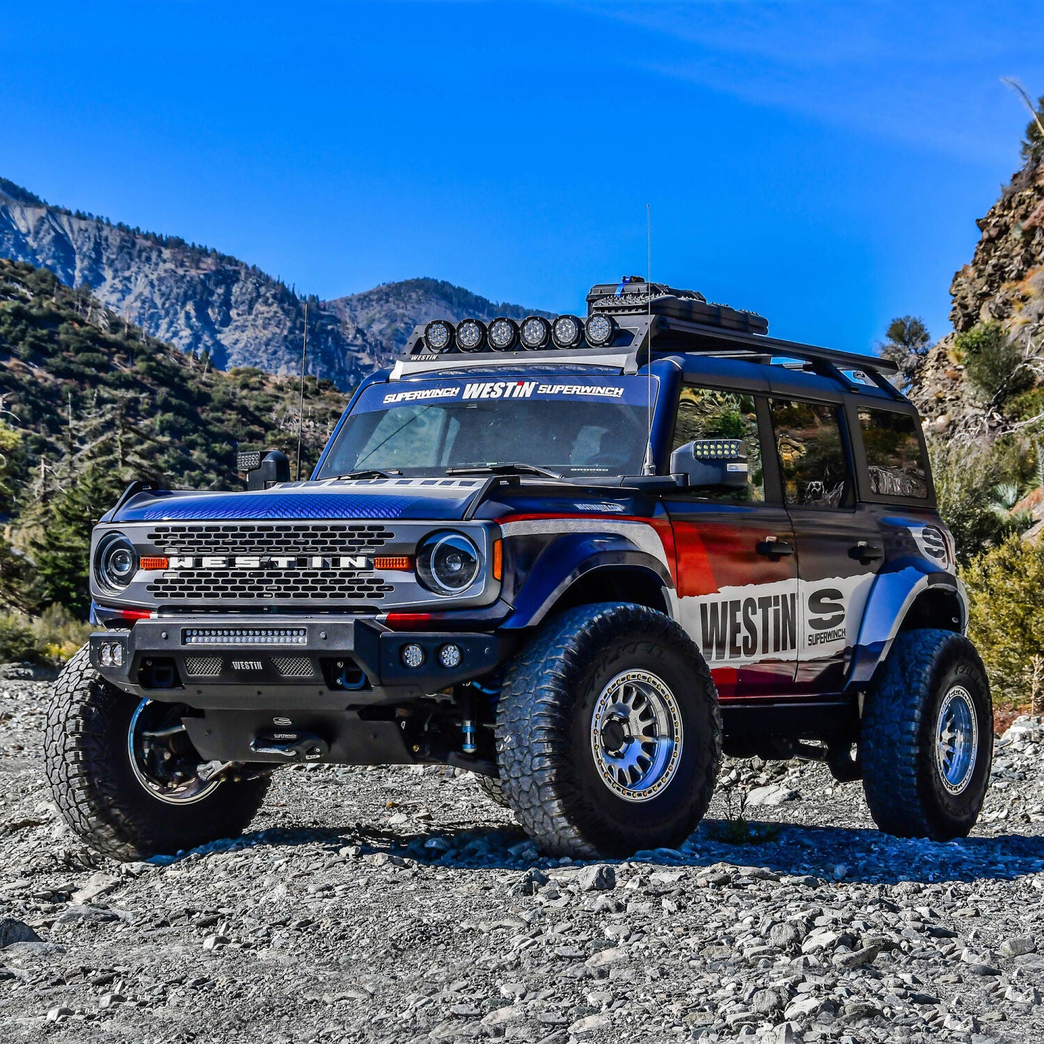 Superwinch Hidden Winch Mount 2021-2026 Ford Bronco