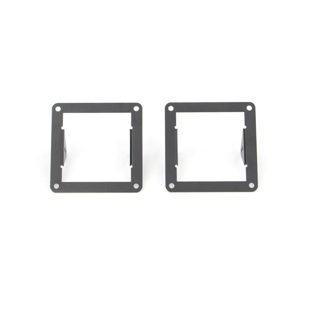 BR6/BR11 Light Plates Textured Black Designed for Rigid D-Series Dually 2010-2018 Dodge Ram 2500/3500 Go Rhino