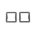 BR6/BR11 Light Plates Textured Black Designed for Rigid D-Series Dually 2010-2018 Dodge Ram 2500/3500 Go Rhino