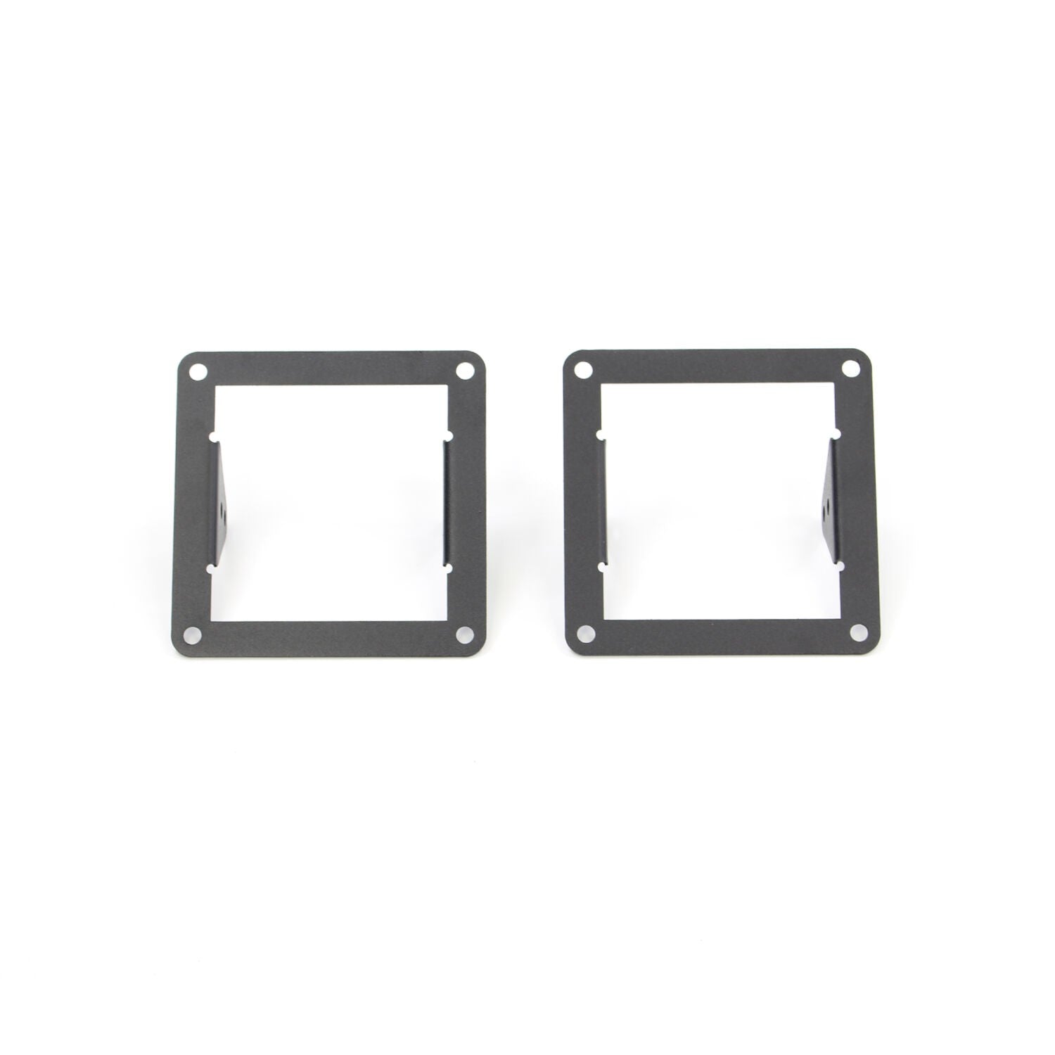 BR6/BR11 Light Plates Textured Black Designed for Rigid D-Series Dually 2010-2018 Dodge Ram 2500/3500 Go Rhino