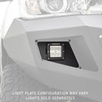 BR6/BR11 Light Plates Textured Black Designed for Rigid D-Series Dually 2010-2018 Dodge Ram 2500/3500 Go Rhino