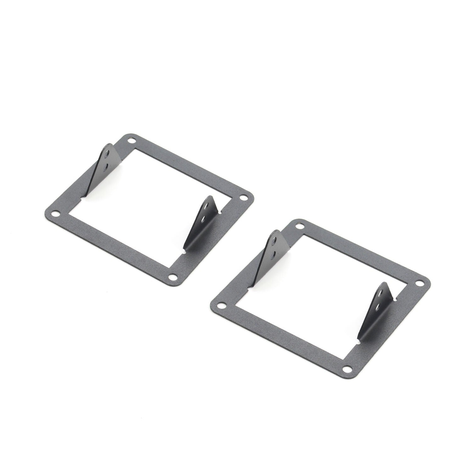 BR6/BR11 Light Plates Textured Black Designed for Rigid D-Series Dually 2010-2018 Dodge Ram 2500/3500 Go Rhino