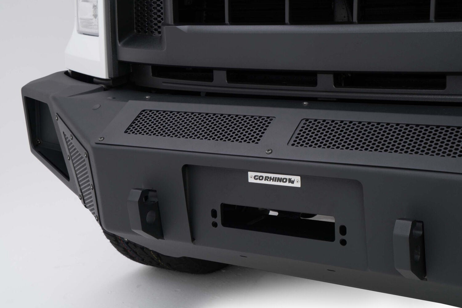 BR5 Front BR Bumper for Ford F 150 Black 2015-2017 Ford F-150 Go Rhino