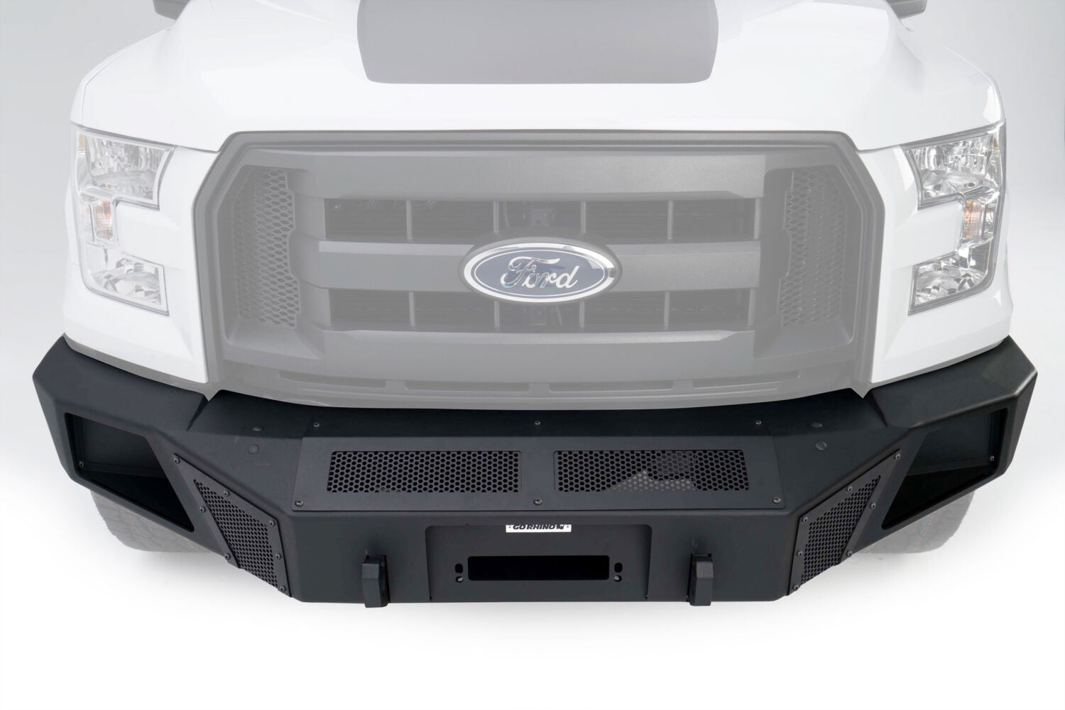 BR5 Front BR Bumper for Ford F 150 Black 2015-2017 Ford F-150 Go Rhino