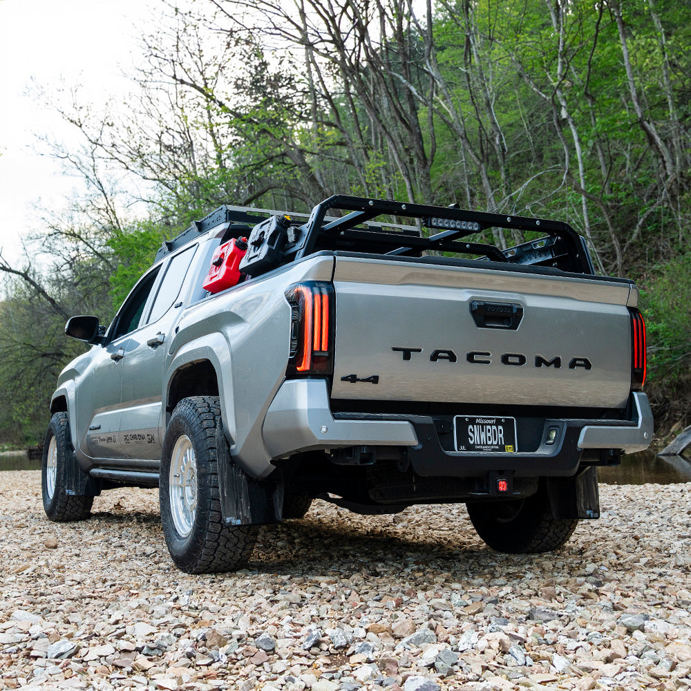 2024+ Toyota Tacoma LED Tail Lights Red (pair) - Apollo Off-Road