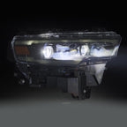 25-26 Ram 1500 LUXX-Series LED Projector Headlights Alpha-Black - Apollo Off-Road