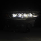 25-26 Ram 1500 NOVA-Series LED Projector Headlights Black - Apollo Off-Road